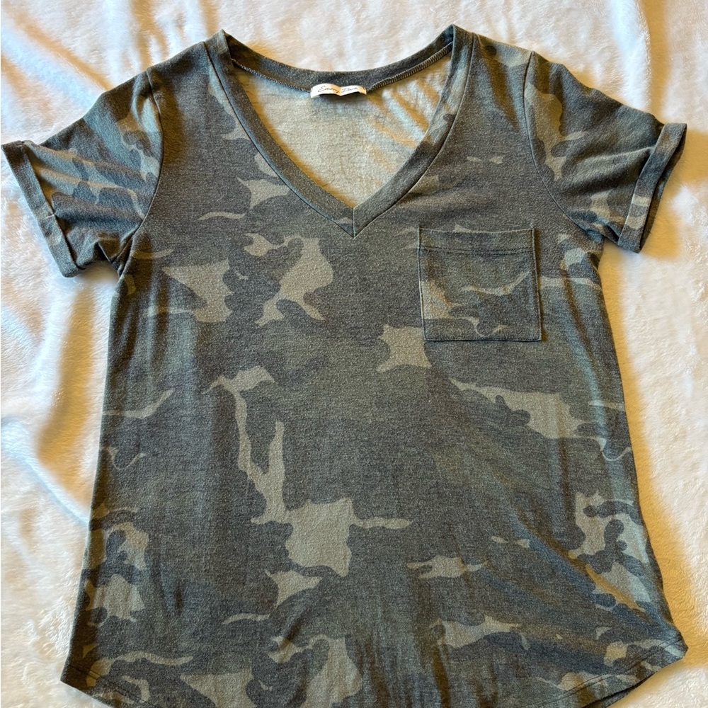 Emory Park Camouflage Short Sleeve Tee